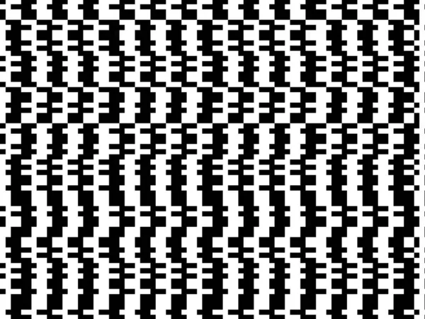 Siyah Beyaz Soyut Geometrik Desen — Stok fotoğraf