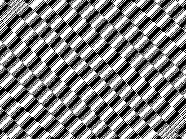 Zwart Wit Abstract Geometrisch Patroon — Stockfoto