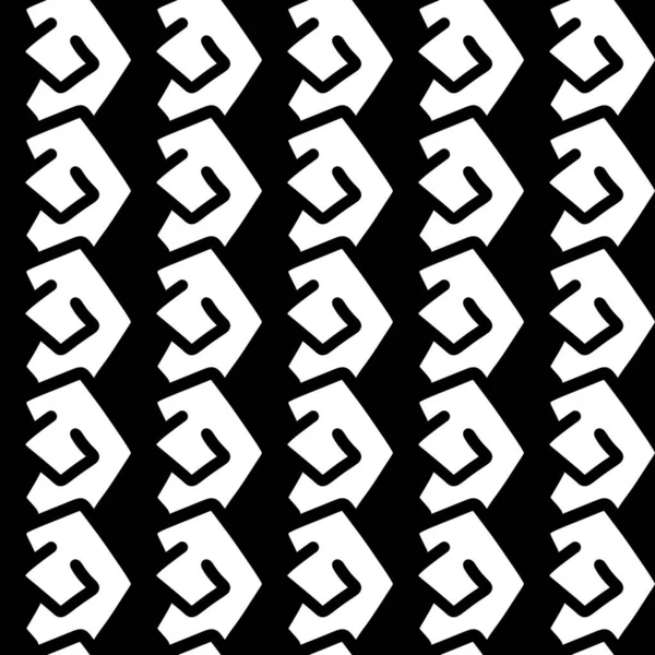 Abstraktní Geometrický Vzor Černé Bílé Pozadí — Stock fotografie