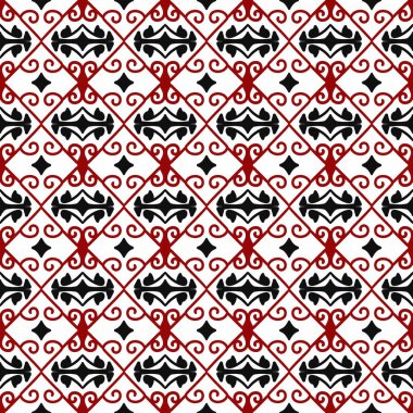 Soyut arkaplan. Kusursuz geometrik süslemeli desen.