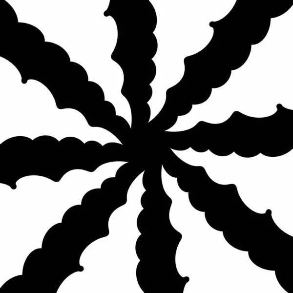 추상적 패턴의 흑백입니다 — 스톡 사진