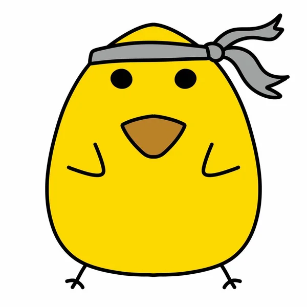 Isolated Cute Bird Cartoon Design — Stock Photo, Image
