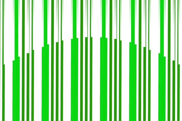 Green White Stripes Background Illustration — Stock Photo, Image