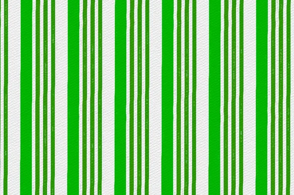 Seamless Geometric Pattern Green White Stripes — Stock Photo, Image