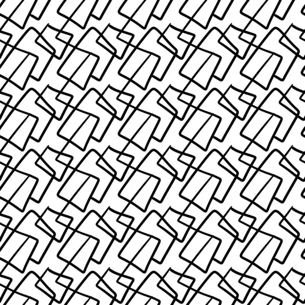 Patrón Geométrico Blanco Negro Con Fondo Abstracto — Foto de Stock