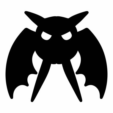 Bir yarasa canavarı çizimi