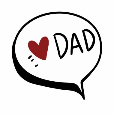 Beyaz arka planda mutlu babalar günü yazıları