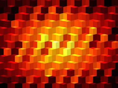 Mozaik ile renkli soyut arkaplan