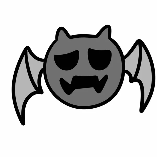 Morcego Com Rosto Vampiro — Fotografia de Stock