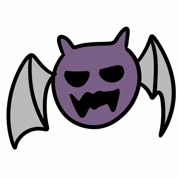 Bat Med Ett Ansikte Vampyr — Stockfoto