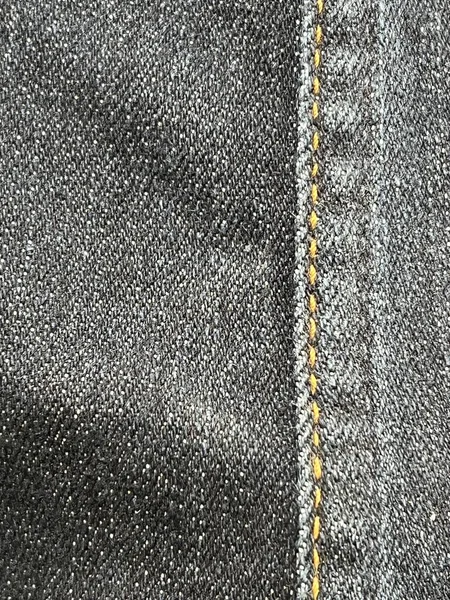 Texture Tissu Jeans Comme Fond Gros Plan — Photo