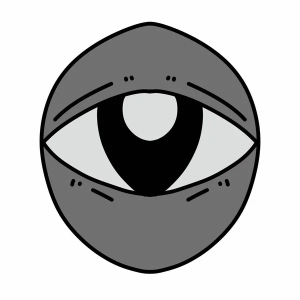 Eye Monster Icon Illustration Design — Stock Photo, Image