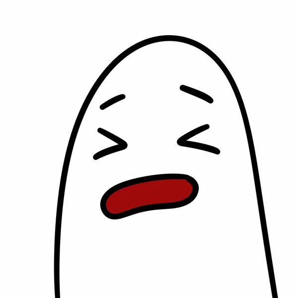 Art Ghost Character Illustration Design — Stock Photo, Image