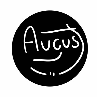 Web etiketi, metin Ağustos