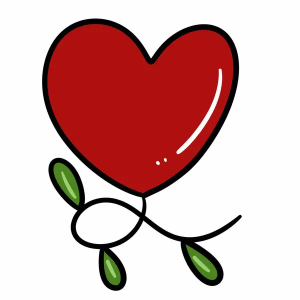 cute heart cartoon illustration graphic design