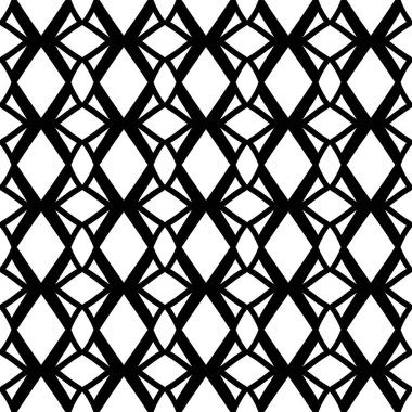 Kusursuz desenli soyut desen, siyah beyaz desen