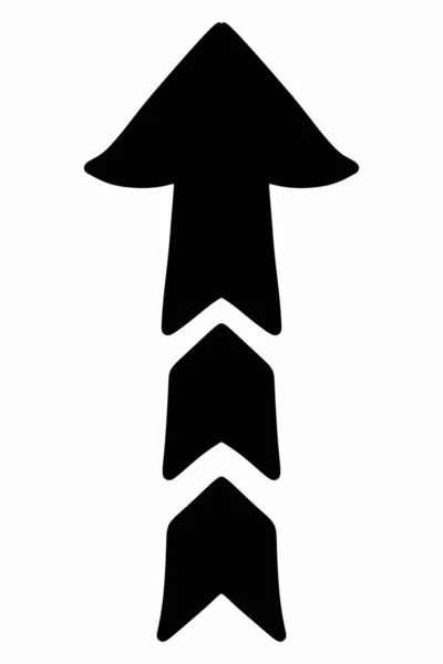 Art Direction Arrow Icon Illustration — Stock Photo, Image