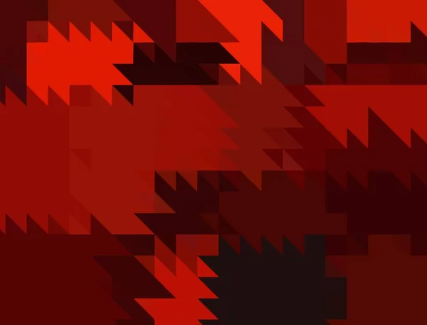 다각형 스타일의 어두운 빨간색 템플릿입니다 직사각형을 추상적인 템플릿을 — 스톡 사진