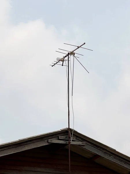 Close Antenna Roof — Stock Photo, Image