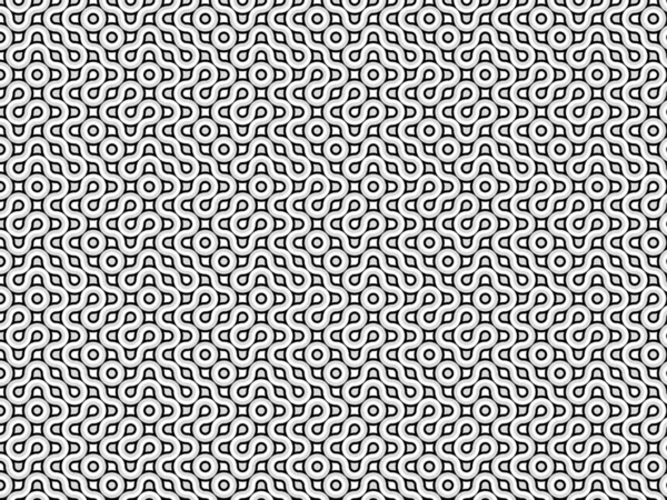 Geometrisches Schwarz Weiß Modernes Muster Hintergrund — Stockfoto