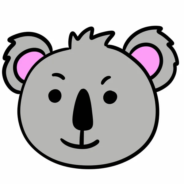 Illustration Cute Cartoon Bear — Stock Photo, Image