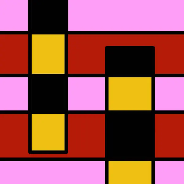 Geometrik Şekilli Renkli Arkaplan — Stok fotoğraf