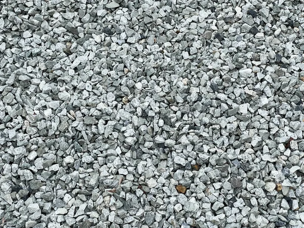gravel gravel stones in the garden for construction