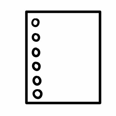 Karikatür karalama mektubu beyaz bir arkaplanda izole edilmiş. resimleme.