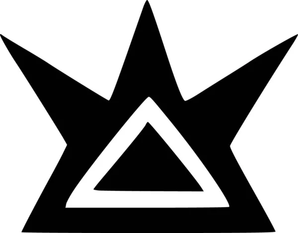 Иллюстрация Иконки Треугольника — стоковое фото