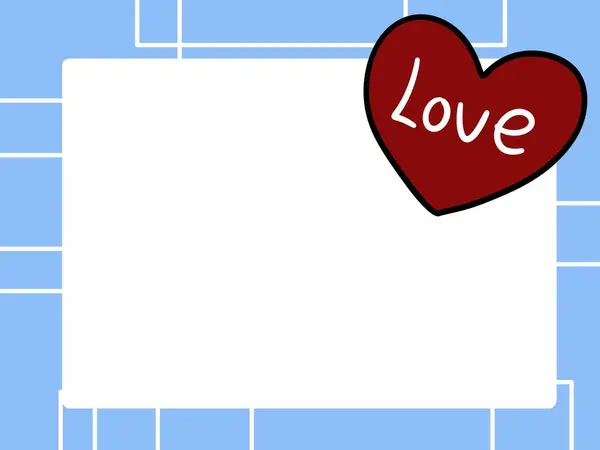Heart Icon Pattern Background Illustration — Stock Photo, Image