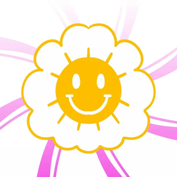sun icon. cartoon illustration of sun icon for web