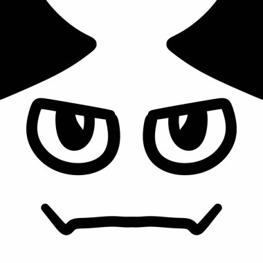 yüz karikatür arkaplanının sanat rengi