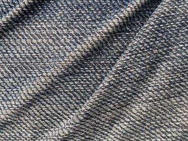 Gri kumaş dokusu. Gri tekstil arkaplanı.