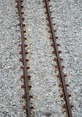 Eski paslı demir izleri dokusu