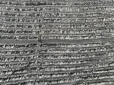 Güneş Gölgesi Ağı, Slan kumaşı arkaplan için bitki deseni için ışığı filtrelemek için kullanılır.