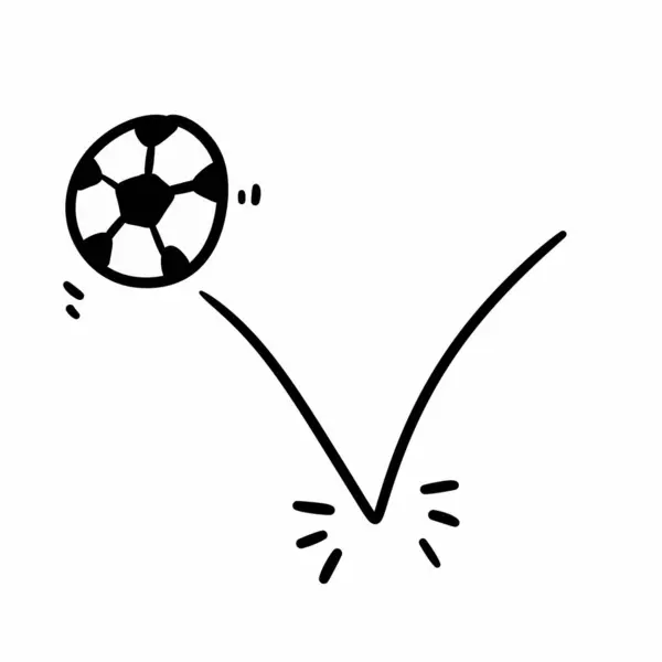 soccer ball cartoon icon illustration