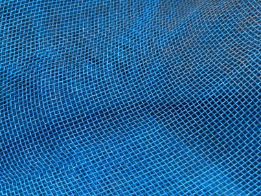 Mavi kumaş dokusunun yakın çekim