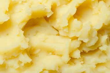 Patates püresini yaklaştır.