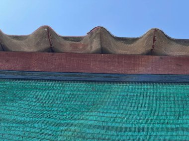 Ahşap çatılı soyut arkaplan 