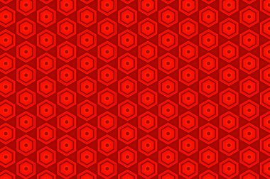 Geometrik altıgenlerin sanat soyut deseni