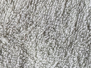 Kalıplı beyaz kumaş.