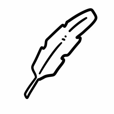 Çizgi film tüyü çizimi