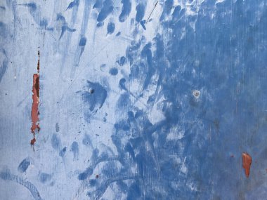 Eski duvarda boyası soyulmuş. Duvarın dokusu. 