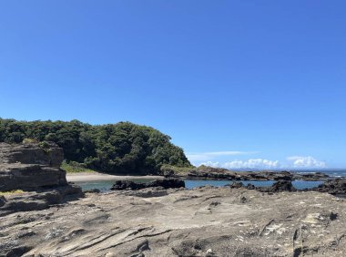 Okyanusun güzel manzarası