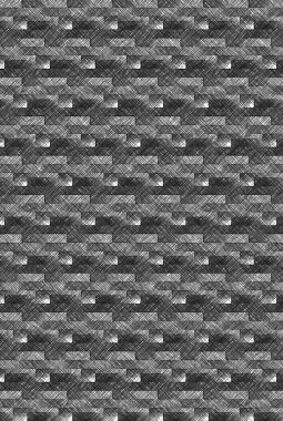 Desen arkaplanının siyah beyaz fotoğrafı