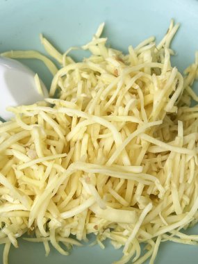 Lezzetli yemek manzarası, kıymalı zencefil.