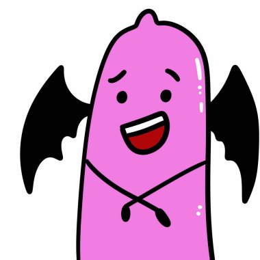 Cadılar bayramınız kutlu olsun, beyaz bir arka planda illüstrasyon..