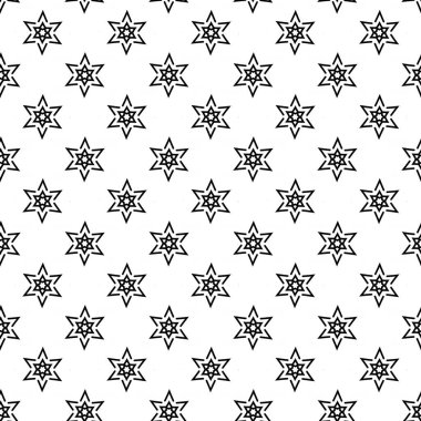 Soyut geometrik şablonun kusursuz deseni