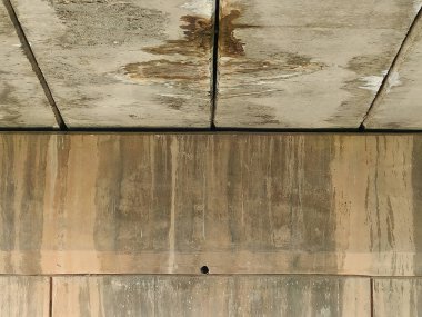 Delikli beton duvar. arkaplan