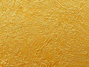 Arkaplan için altın beton duvar dokusu